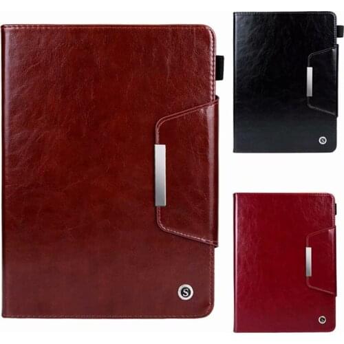 Genuine Leather Case for iPad 9.7 Inch 2018 Flip Smart Cover Leather Case for iPad Air 2 Pro 9.7 ipad 9.7 2017 Ultra Thin Tablet
