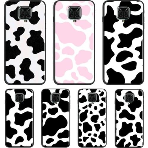 Cow Print Case For Xiaomi Redmi Note 10 Pro 7 8 9S 8T Note 9 Pro Back Cover For Redmi 9A 9C 9T 7A 8A
