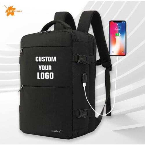 Custom bag Men Backpack Multifunctional duffle bag hiking Travel Large Capacity Waterproof office laptop bag