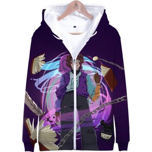 Karl Jacobs GeorgeNotFound Dreamwastaken MCYT 3D print autumn winter Holiday hoodies Men/Women Streetwear Zip zipper hooded