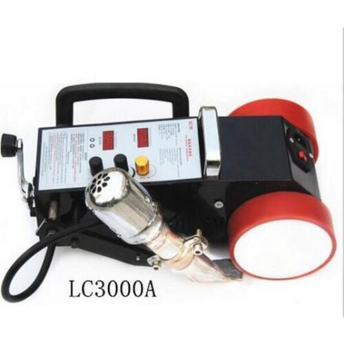 LC-3000A Hot air pvc welding plastic welder machine New generation higher power 110V/220V/Advertising Canvas Need No Glue