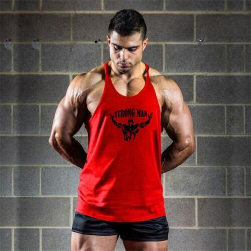 New Bodybuilding Stringer Tank Top Men Fitness Clothing Gym Brand Muscle vest Workout Cotton Regatas Masculino Free shipping