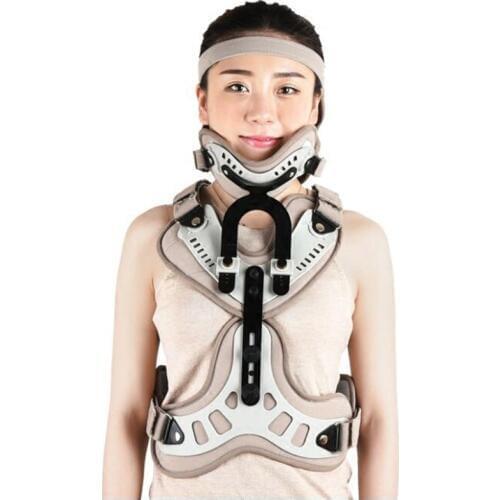 HANRIVER The new adjustable neck and chest orthoses cervical fractures with a fixed bracket cervical trunk brace