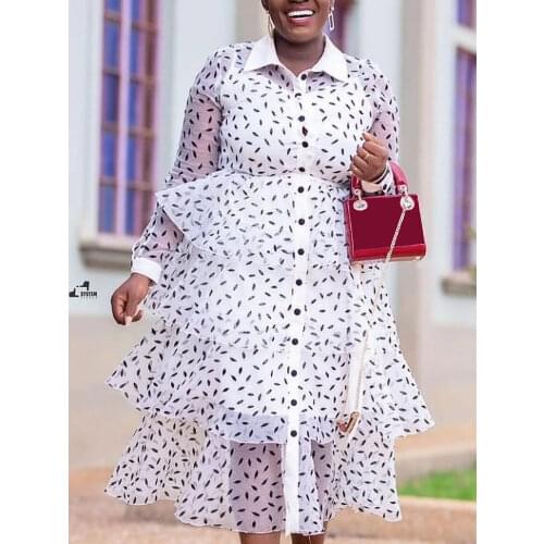 Elegant Ladies Plus Size Summer Dresses 1 Piece Outfits Party Birthday Cute Women Transparent Organza Flocking Tunics Cake Dress