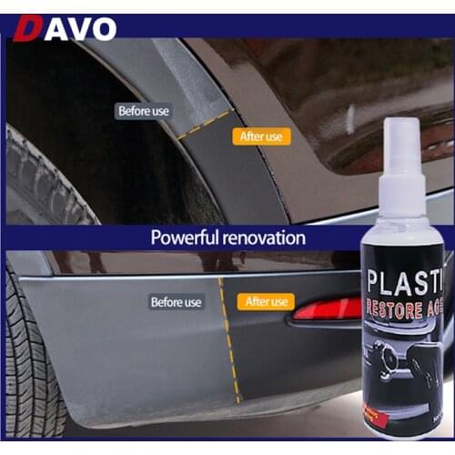 50ml Automotive Car Plastic Parts Retreading Agent Instrument Panel Agent Automotive Interior Plastic Part Retreading Cleaning