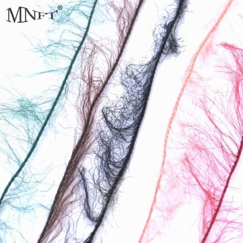 MNFT 10Meters Hairy Line Yarn Fibers Fly Tying Materials Assorted Colors