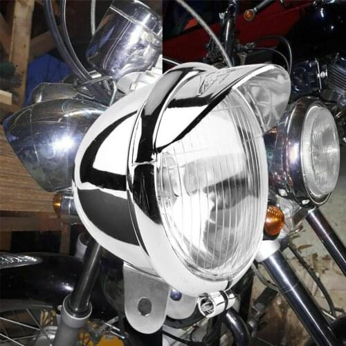 Universal Motorcycle Headlights 12V Motorbike Retro Bullet Fog Light Auxiliary Light Fit For Motorcycle Motorbike