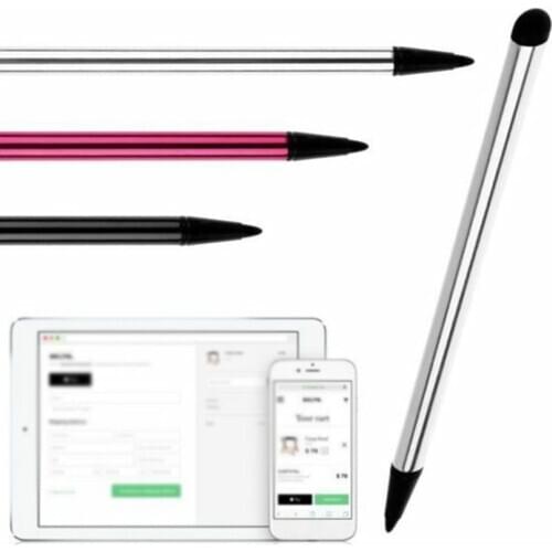 Universal Stylus Pen Touch Screen Pen For Samsung Tablet PC Capacitive Screen Silver Black Office Accessories
