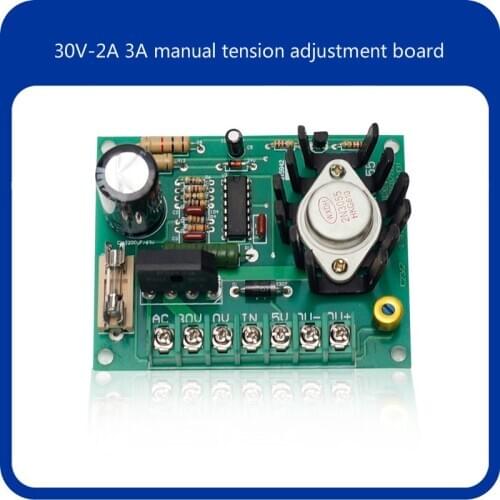 30V-2A 3A Manual Tension Adjustment Board Control Board Ryan Slitting Machine Magnetic Powder Clutch Brake Brake