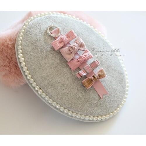 4pcs/set Children Mini Cute Hair Clip for Baby Girls Bowknot Hairpin Fashion Barrettes Headwear Baby Hair Accessories 2021 New