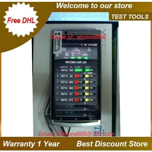Free Shipping DHL/ EMS + Warranty one year + Tems LT18i tems pocket phone +WCDMA 900/2100 +test phone