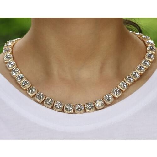 Glacier Clustered Tennis Chain