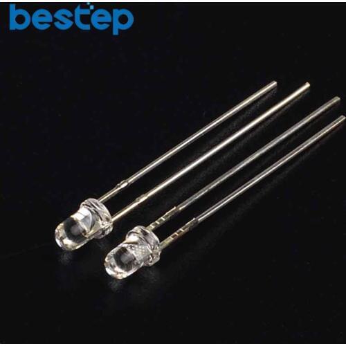 50PCS 3MM Photodiode Photosensitive Photosensitive Diode Photosensors