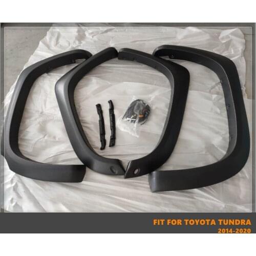 Good Quality ABS Car Wheel Eyebrow Arc Ring Fender Wheel Arch Fit For Toyota Tundra 2014-2020