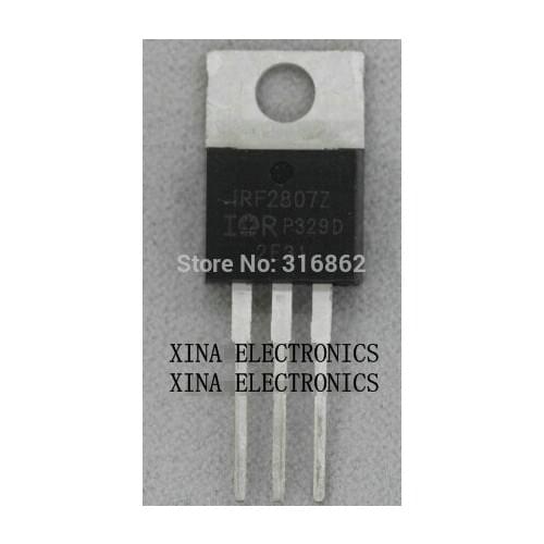 IRF2807ZPBF IRF2807Z 75V 75A 170W TO-220 ROHS ORIGINAL 10PCS/lot Free Shipping Electronics composition kit