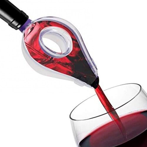50%HOTPortable Wine Decanter Champagne Stopper Aerator Liquid Filter Pourer Bar Tool