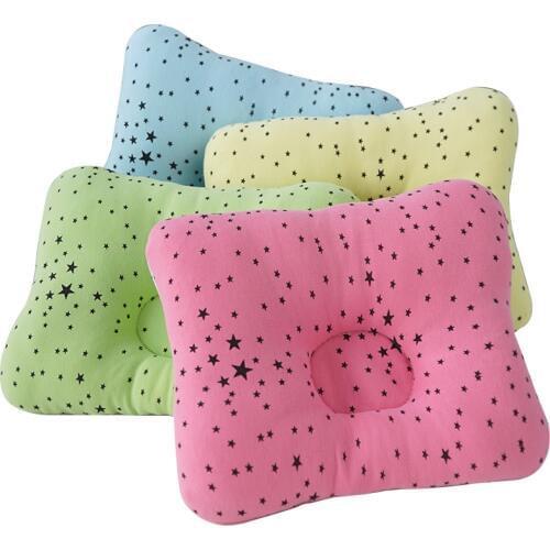 Fashionable Breastfeeding Baby Pillow Kids Bean Bag Cushion Baby Bed Accessories Fashionable Child Head Non-Slip Protection Pad