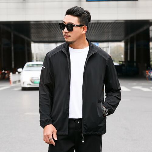 Mens Spring and Autumn 2020 New Trends Autumn Casual Slim Handsome Large Size Jacket 8XL 7XL 6XL 5XL