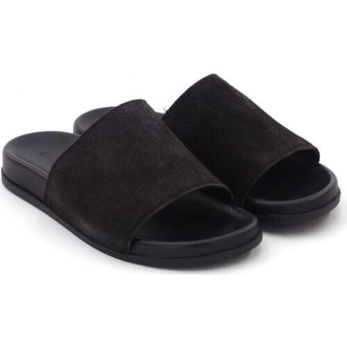 Male Slippers Genuine Leather Fashion High Quality Made in Turkey