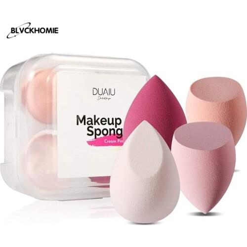 Makeup Sponge Set Blender Beauty Foundation Blending Sponge, Flawless for Liquid, Cream, and Powder, Multi-colored Cosmetic Puff