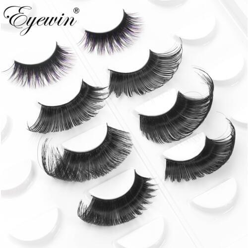 Eyewin False Eyelashes For Drag Queen Exaggerating Dramatic Lash Maquiagem Makeup Full Strip Eyelash Crossing 3D Mink Eyelashes