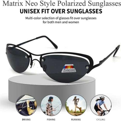 Hot Matrix Trinity Polarized Sunglasses Ultralight Rimless Men Driving Brand Design Sun Glasses Outdoor Fishing Sun Eyewear