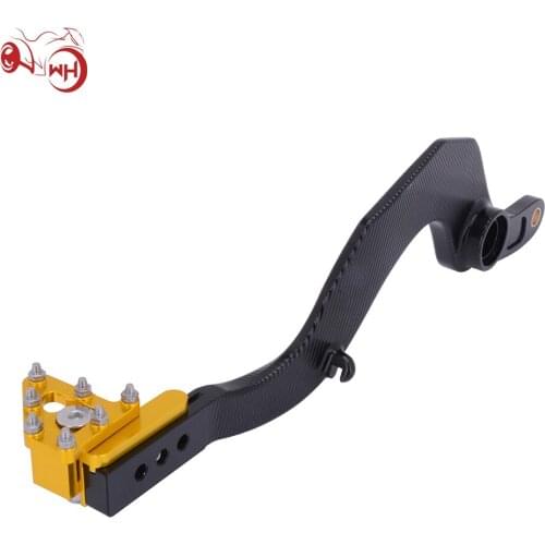 Motorcycle CNC Rear Foot Brake Pedal Lever Shifter Shift For SUZUKI RMZ450 RMZ 450 2008-2018 RMX450Z RMX 450Z 2010 2011 2017