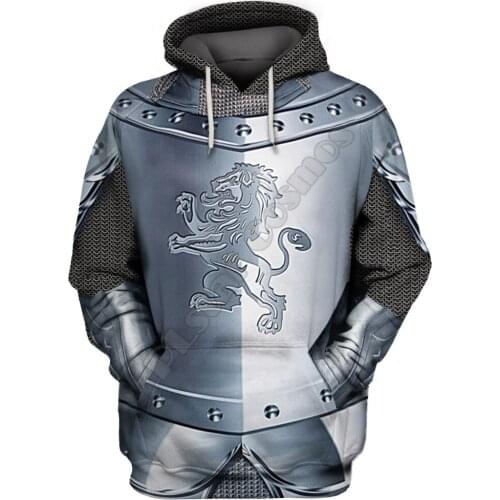 Knights Templar 3D Printed Hoodies Casual Pullover Men For Women Fashion Sweatshirts Sweater Cosplay Costumes Drop Shipping 03