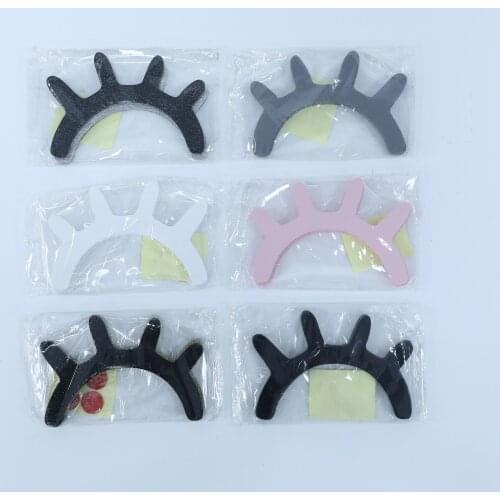 1 Pair Nordic Style Cute Wooden Eyelashes Background Sticker DIY Kids Living Room Baby Nursery Wall Art Home Decoration