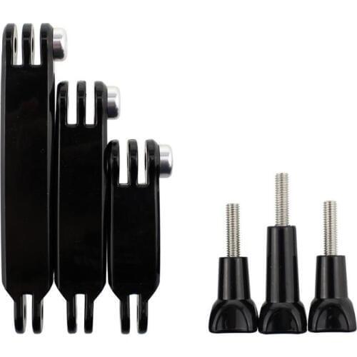 3 in 1 Extension Pivot Arm Adjustable Monopod Bracket with Thumb Screw for GoPro Fusion Hero 6 5 4 Session 3+ 3