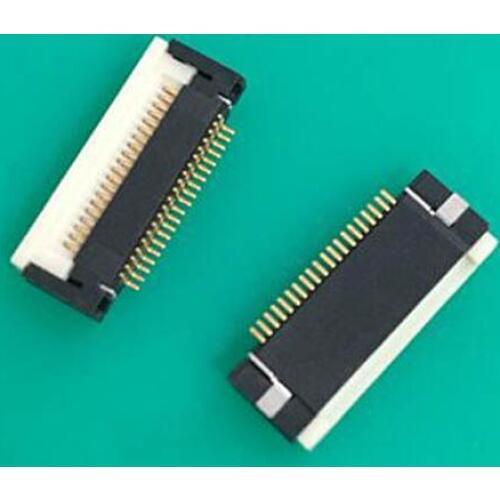 5pcs-100pcs LCD Interface FPC Connector Cable Socket 0.5 Spacing 28-pin Flip-down Type