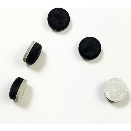 8pcs 9/10/11/12/13/13.5mm Billiard Pool cue tips radian shape multi-layer snooker tips Billiards accessories