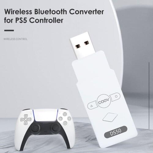 USB Wireless Joystick Gamepad Converter for PS5/Switch/Switch Lite/PS4/PS3/PC Bluetooth Gaming Controller Adapter Receiver