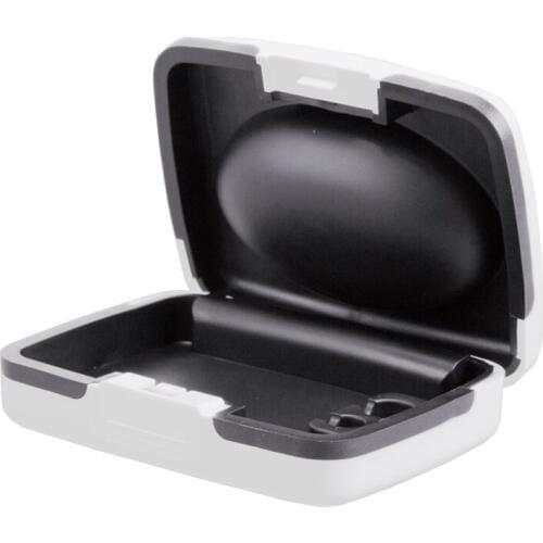 ABS Hard Hearing Aid Storage Case Carrying Box Holder With Battery Slot for BTE CIC IIC ITE Hearing Aids