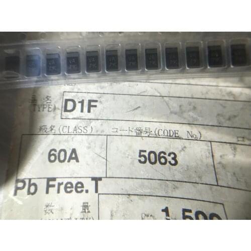 D1F60A-5063 D1F60A D1F Rectifier Diode 600V 1A new original 100% quality More discounts are needed.Please contact us