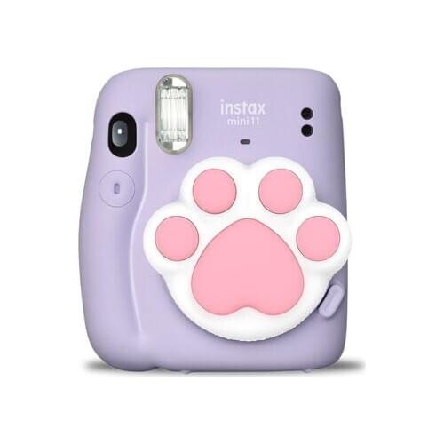 For Fuji Fujifilm Polaroid Instax mini8 mini9 mini7c mini11 camera lens cap is a cute silicone protective shell