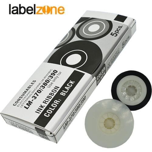 5Pcs Max INK RIBBON LM-IR300B compatible MAX LETATWIN Cable ID Printer Electronic Lettering Machine LM-370E LM-380A LM-390A/PC