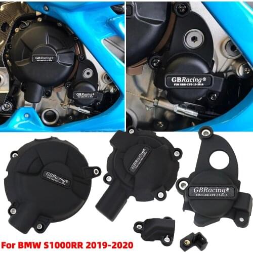 Motorcycle Engine Secondary Cover Protector Set Case for BMW S1000RR S1000 RR 2019-2020 for GBRacing