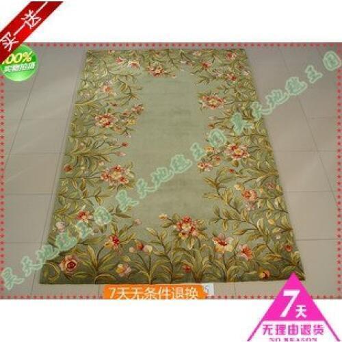 Fashion rustic pure wool carpet bed coffee table carpet mats carpet