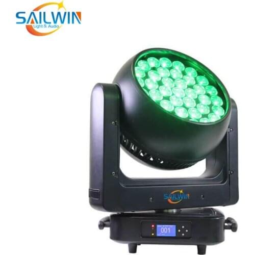 New 37x25W 4IN1 RGBW LED ZOOM Moving Head Light Stage Effect DJ Equipment For Xmas Party LED Lighting
