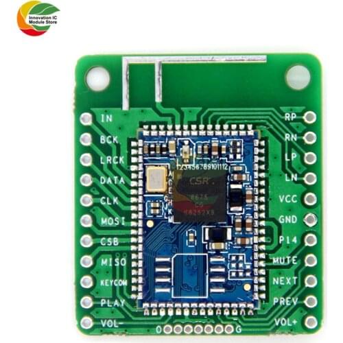 Bluetooth 5.0 Receiver Module BK3266 Amplifier Stereo Audio Driver Board 3W+3W/5W+5W DC 3.6 -5.5V Mini Amp Module