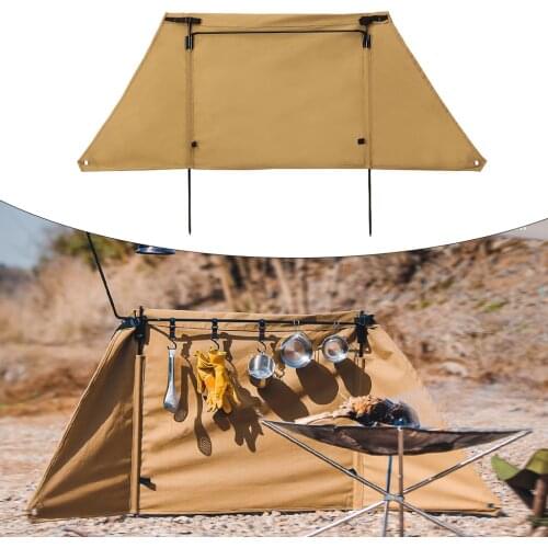 Camping Wind Shield Stand Cooking Stove Windscreen Curtain Barbecue Bonfire Traveling Barbecue Bonfire Wind Deflector