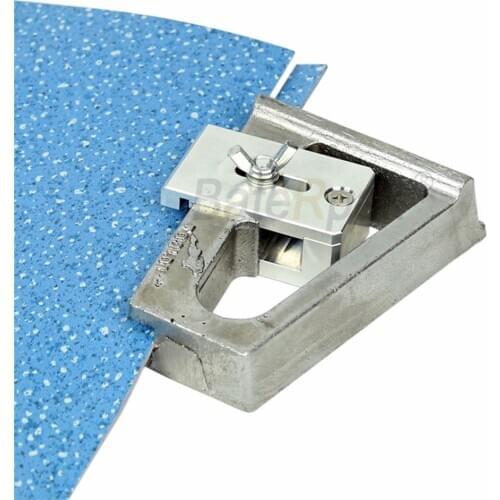 BateRpak PVC floor wall edge cutter,aluminum handle roll floor cutter,cut edge size 10-23mm adjustable,with 5pcs blade