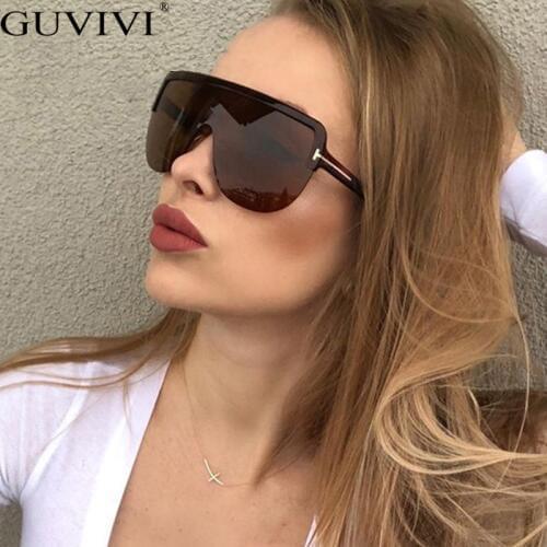 Fashion Square Oversized Sunglasses Women Vintage Sun Glasses Lady Brand Designer Retro Men Shades Gafas Oculos De Sol UV400