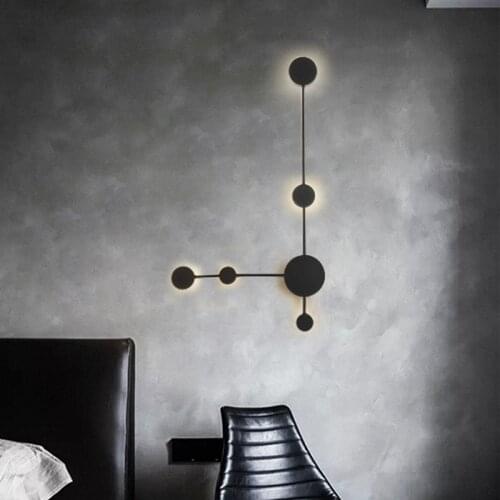 Modern Led Wall Light For Living Room Wall Sconce Lighting Fixtures Nordic Home Decor Creative Indoor Bedroom Bedside Wall Lamp