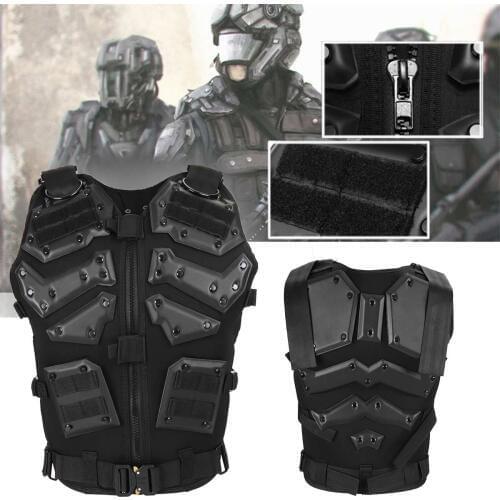 Tactical Vest Body Armor Outdoor Airsoft Paintball Training Protection Equipment Molle Vests Outdoor Clothing Hunting Vest