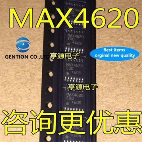 10Pcs MAX4620 MAX4620EUD MAX4620EUD+T TSSOP14 in stock 100% new and original