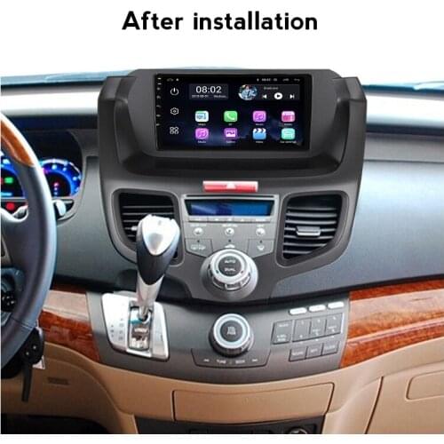 2 Din NAVI AHD 1024X600 For Honda Odyssey RB1 2004 2005 2006 2007 2008 Car GPS Multimedia player WIFI Audio support SWC Carplay