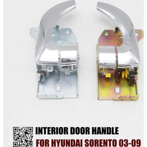 2PCS FRONT PAIRS INTERIOR DOOR HANDLE FOR KIA SORENTO 2003-2009