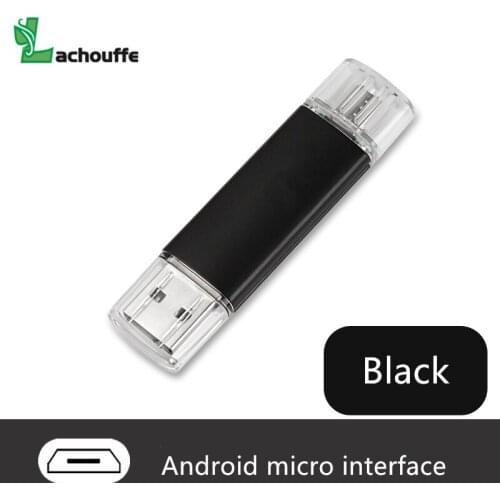 2 in 1 otg usb flash16GB 32GB 64GB Usb Flash Drive for phone memory stick Pendrive for Android micro interface usb flash drive